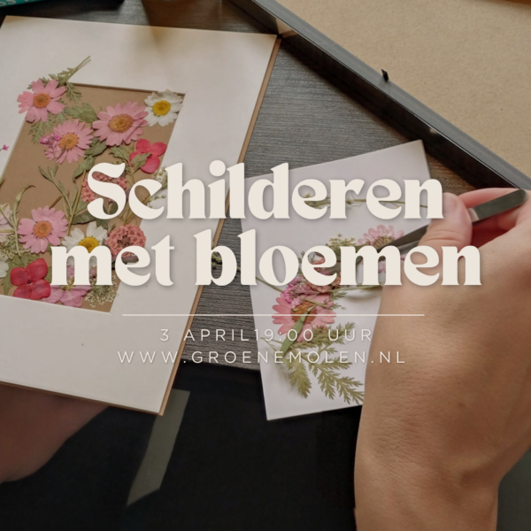 Workshop: Schilderen met Droogbloemen